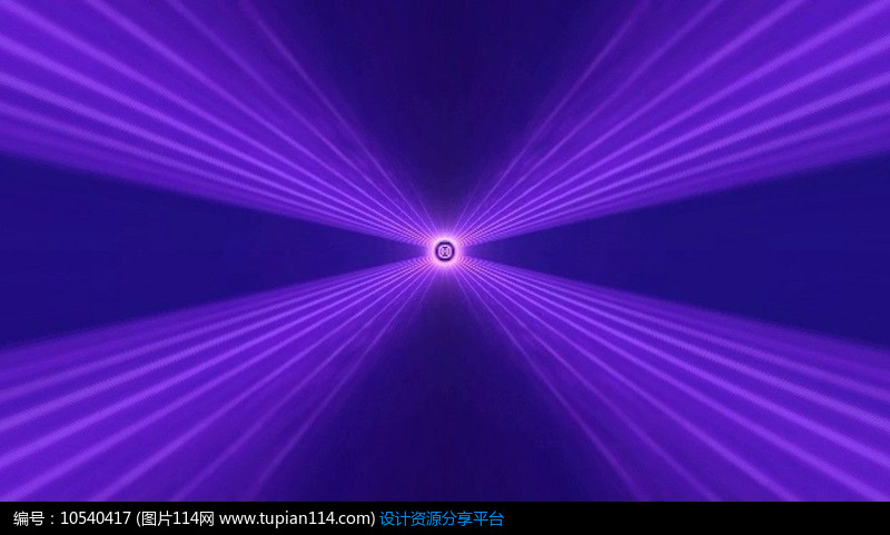 紫蓝色四角边之放射线视频背景