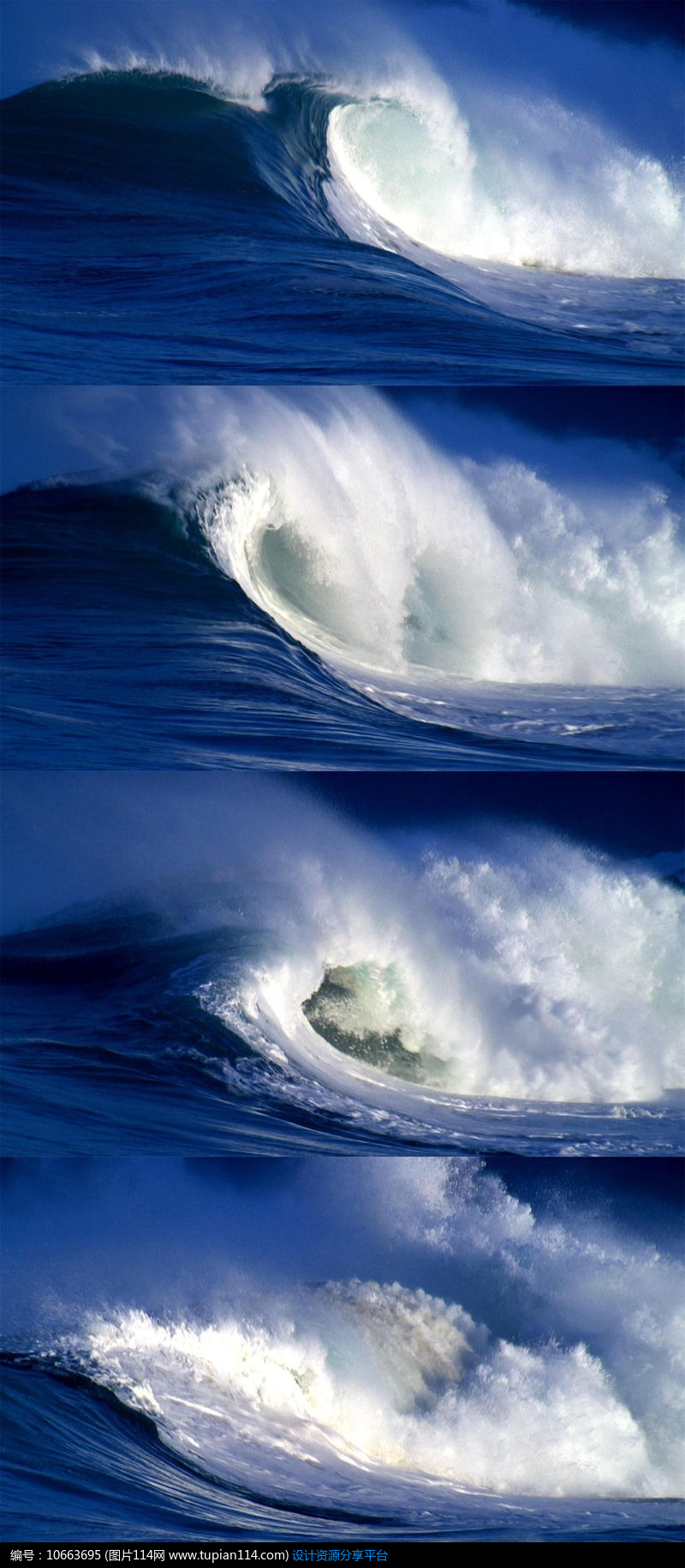 [原创] 汹涌澎湃又壮阔的海浪实拍素材