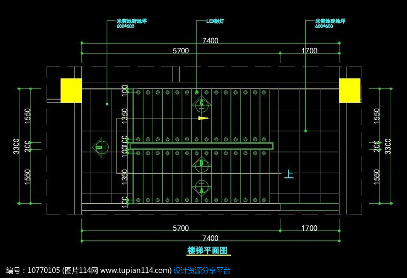 中式火锅店楼梯平面图,cad室内装修图免费下载,cad,免