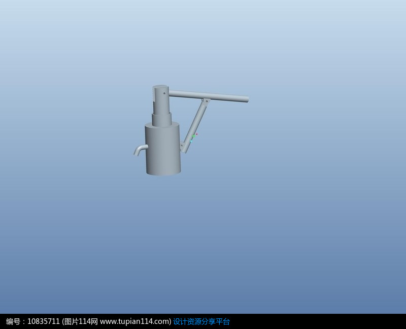 压水井3d模型