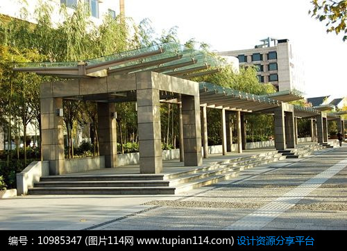 玻璃顶连廊