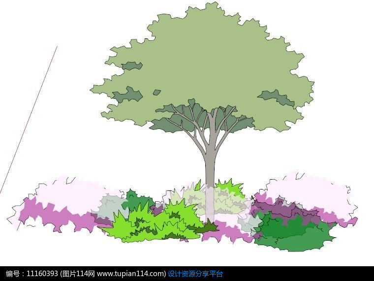 地被群落su,3d植物模型免费下载,3dmax植物模型免费