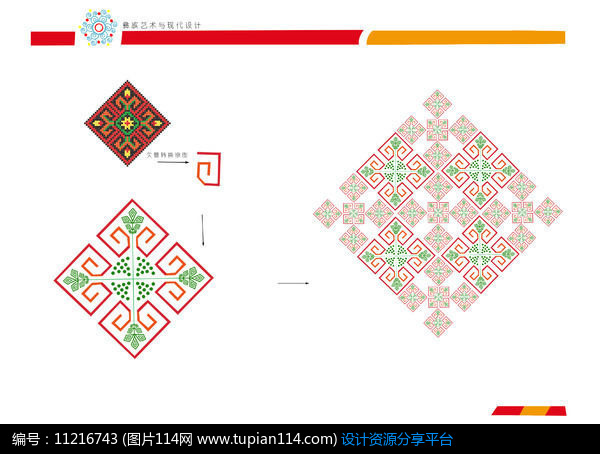 [原创] 彝族图案创作设计pdp
