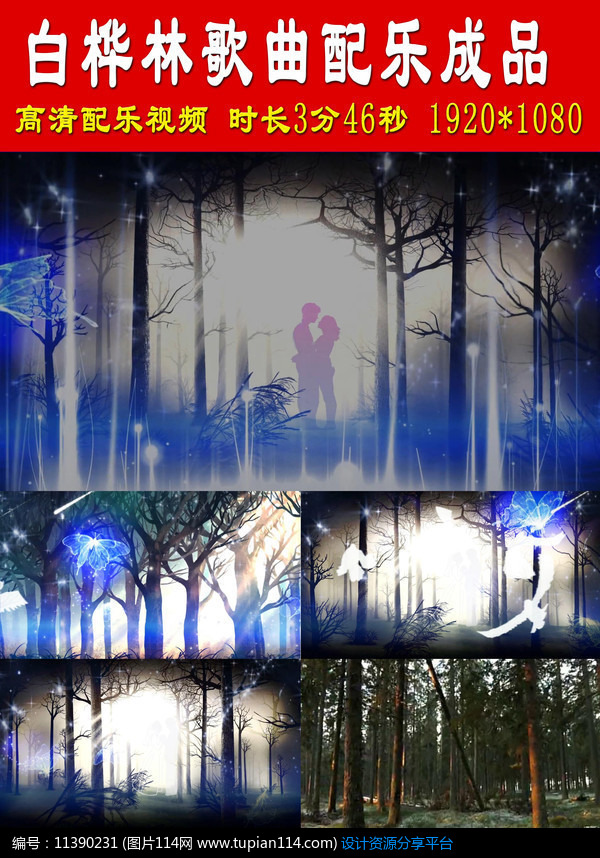 白桦林歌曲配乐成品