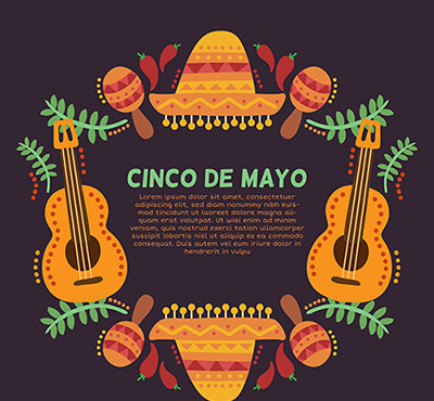 [原创] 墨西哥风格主题音乐元素素材