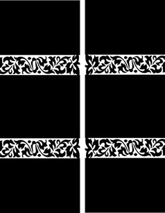 门图花纹 雕刻图案