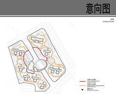 天津大悦城总景观平面图