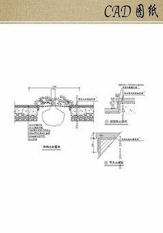 种植池剖面图